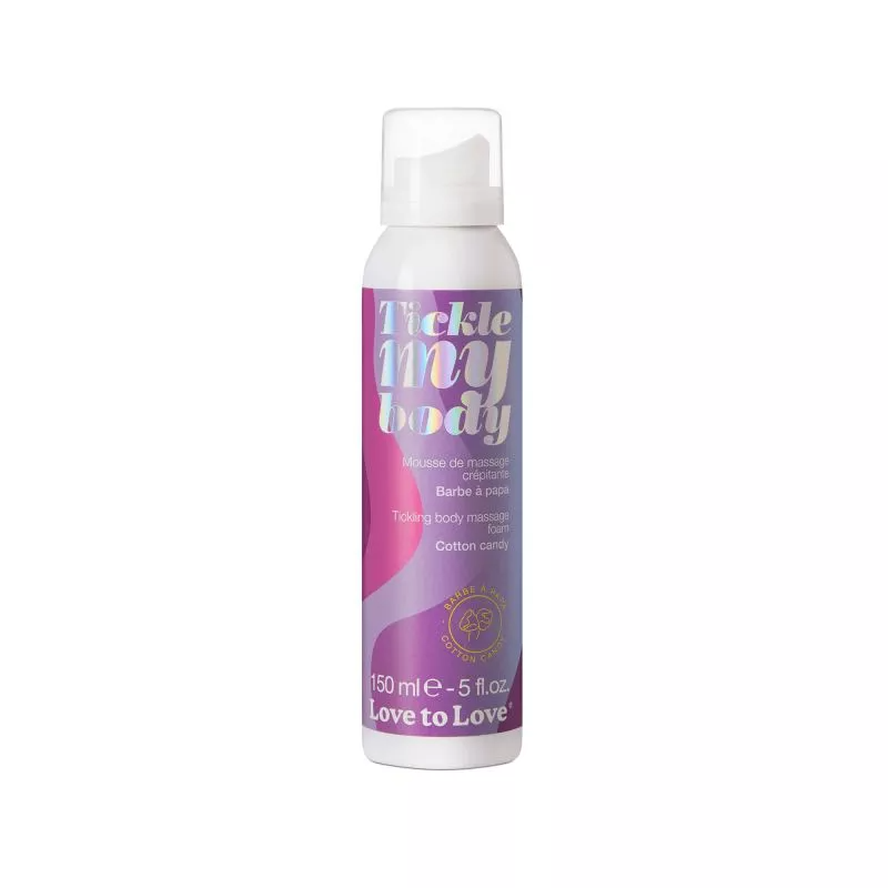 TICKLE MY BODY - MOUSSE DE MASSAGE - BARBE À PAPA 150ML / 5FL.OZ.