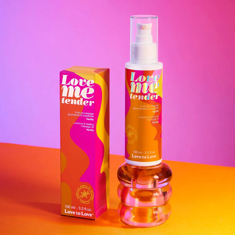 LOVE ME TENDER - HUILE DE MASSAGE - VANILLE 100ML / 3.3FL.OZ.