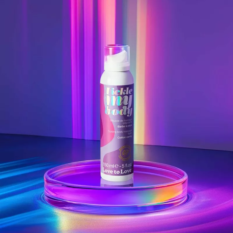 TICKLE MY BODY - MOUSSE DE MASSAGE - BARBE À PAPA 150ML / 5FL.OZ.