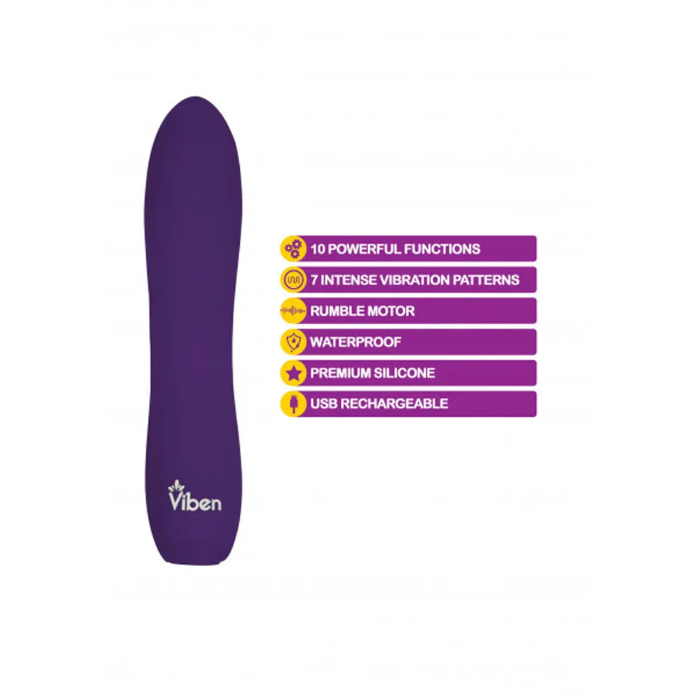 TESTER - Vivacious - Intense 10-Function - Violet