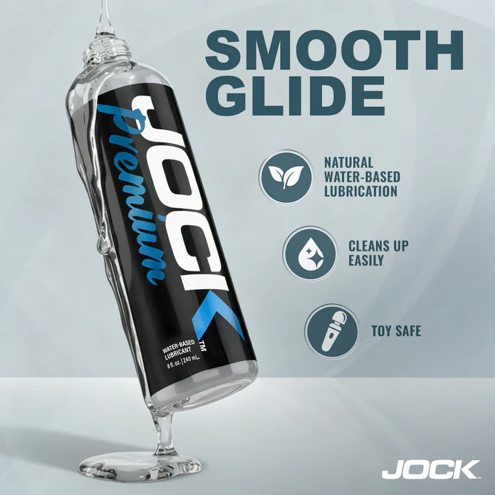 JOCK Premium Water-Based Lubricant 8oz