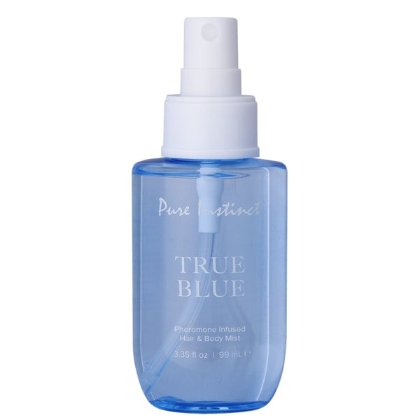 PURE INSTINCT - BRUME CAPILLAIRE ET CORPORELLE AUX PHÉROMONES - TRUE BLUE - 3.35 fl oz | 99mL
