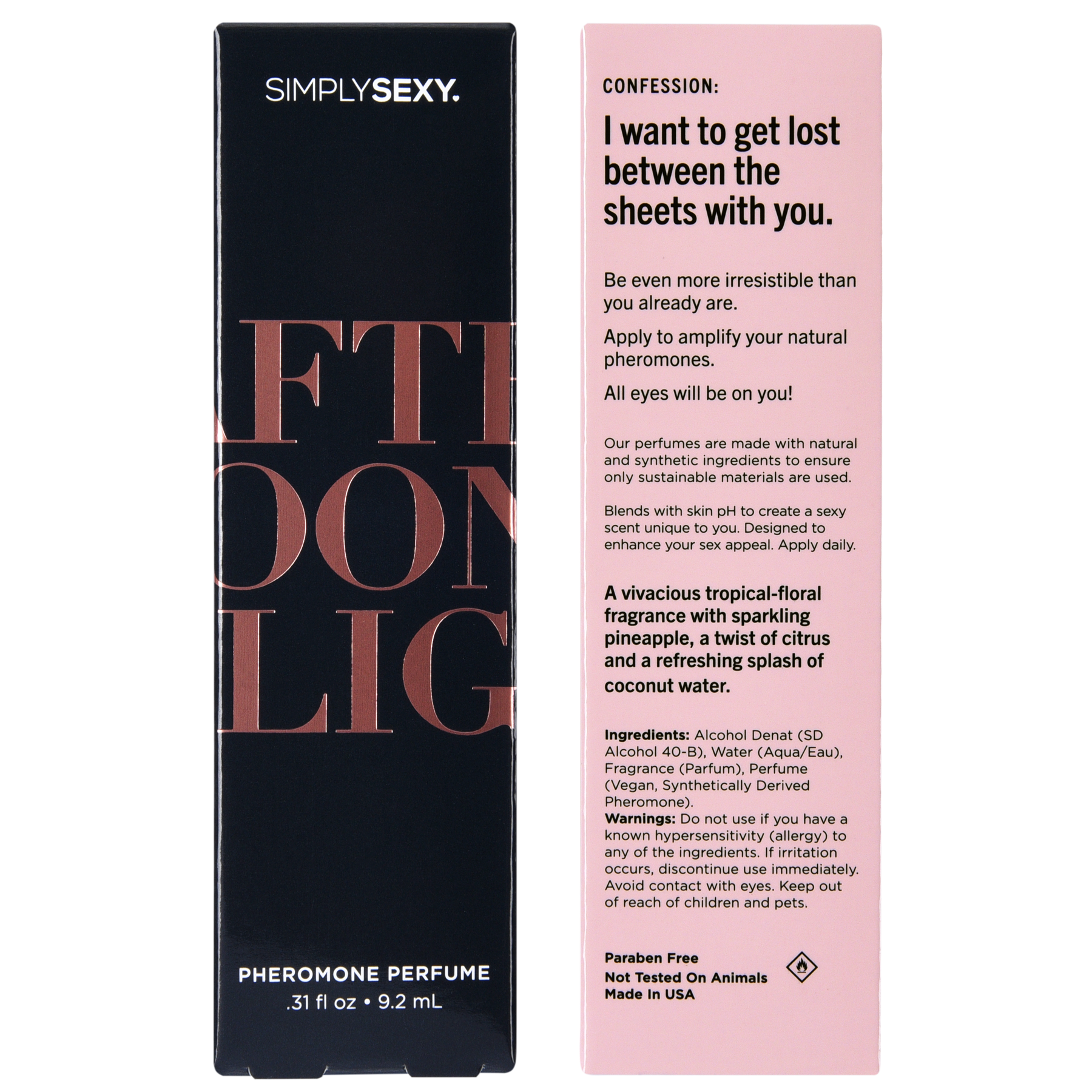 SPRAY PARFUM PHÉROMONE SEXY SIMPLEMENT - PLAISIR DE L'APRÈS-MIDI - 0.31 floz | 9.2mL