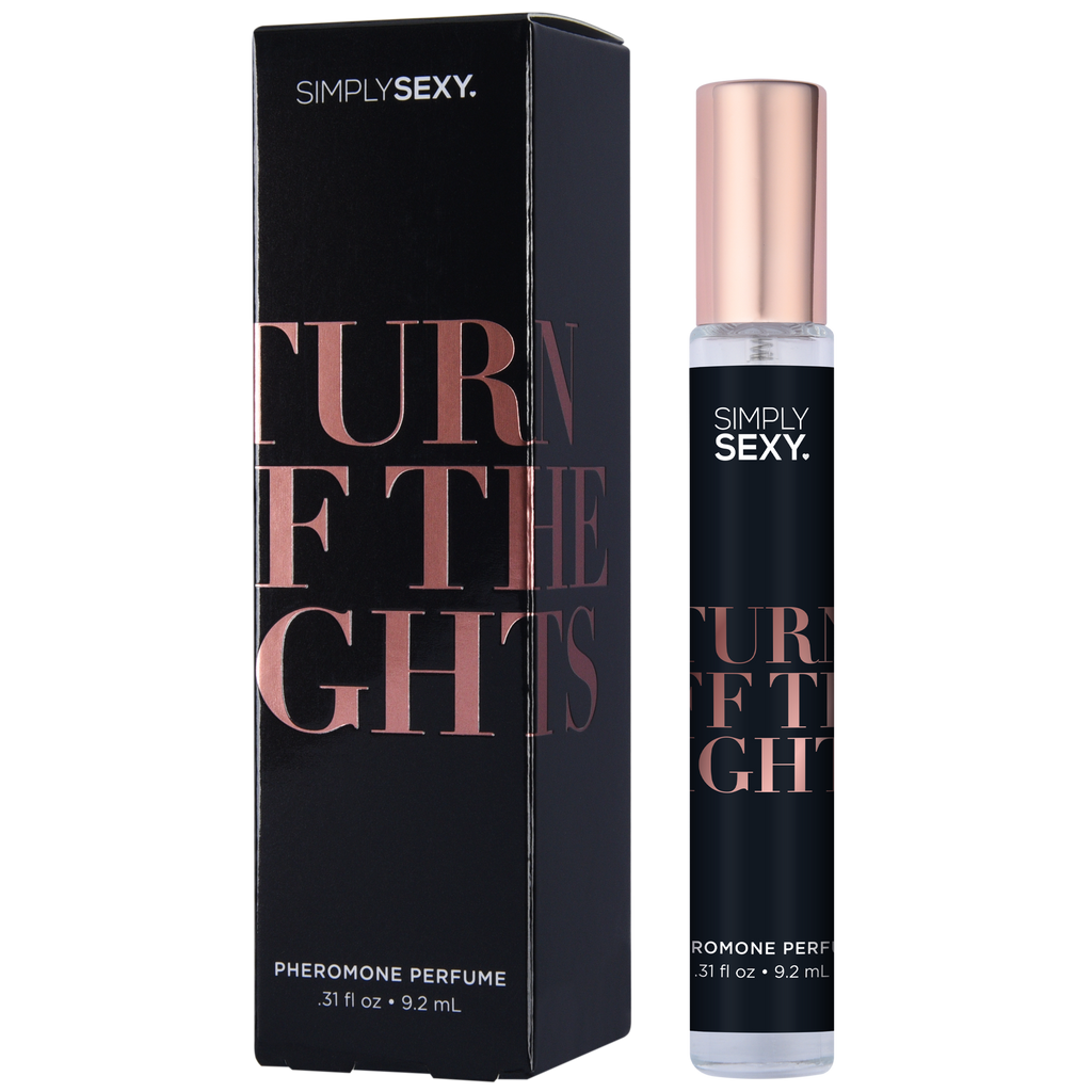 SPRAY PARFUM PHÉROMONE SEXY SIMPLEMENT - ÉTEINS LES LUMIÈRES - 0.31 floz | 9.2mL