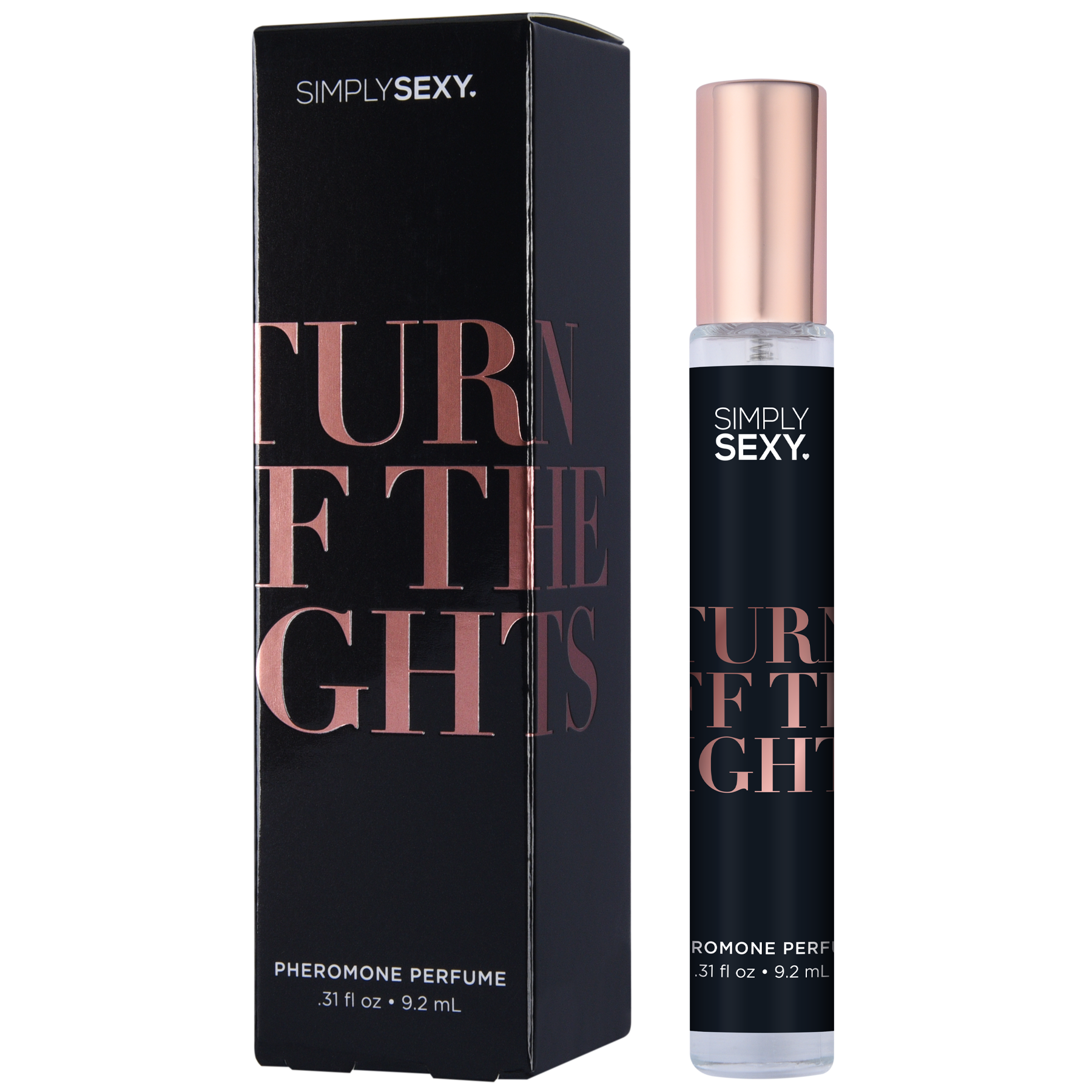 SPRAY PARFUM PHÉROMONE SEXY SIMPLEMENT - ÉTEINS LES LUMIÈRES - 0.31 floz | 9.2mL