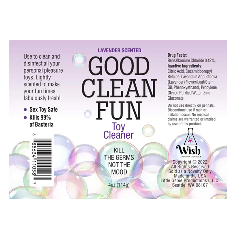 GOOD CLEAN FUN, LAVENDER 4oz