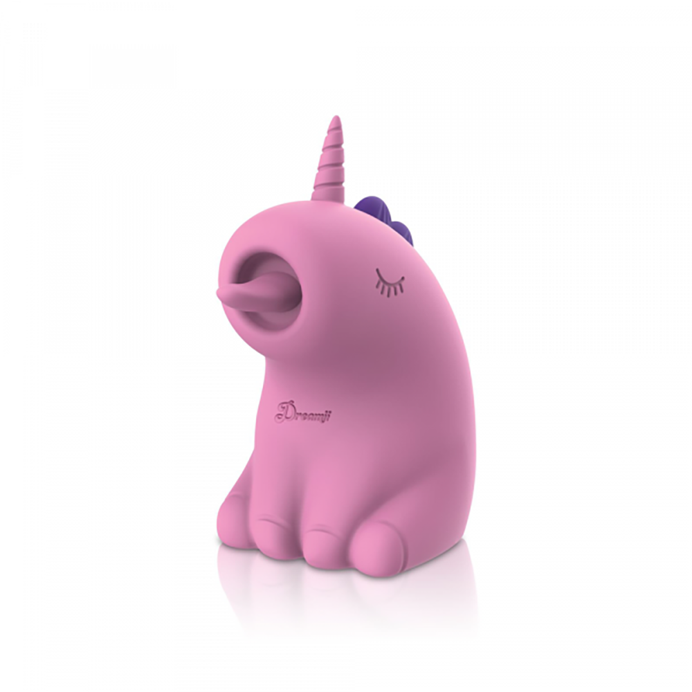TESTER - Dreamii Licks Licking Unicorn Stimulator - Mystical Pink