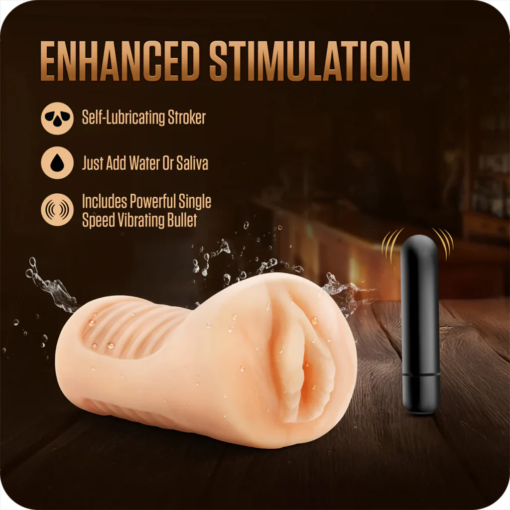 EnLust - Georgia Male Masturbator with Bullet Vibrator