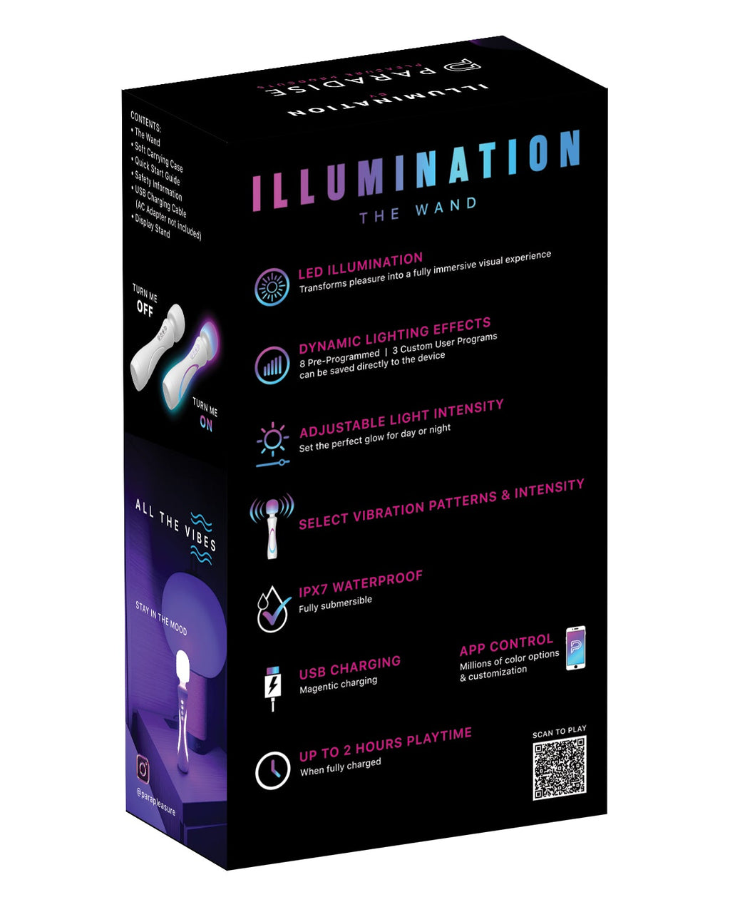 Illumination The Wand - entièrement submersible