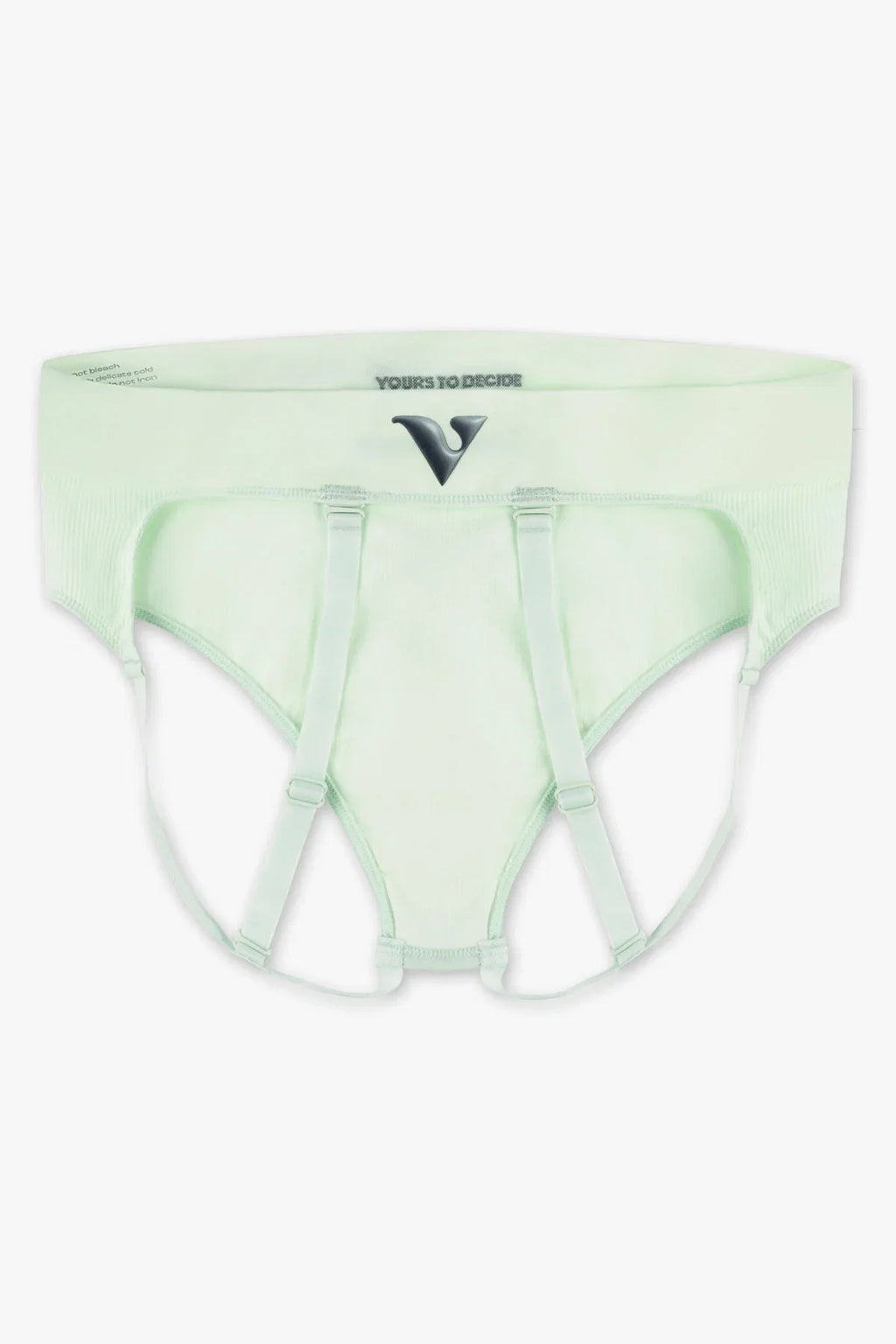 Womens Small - JockVStrap Rib Briefs - Mint