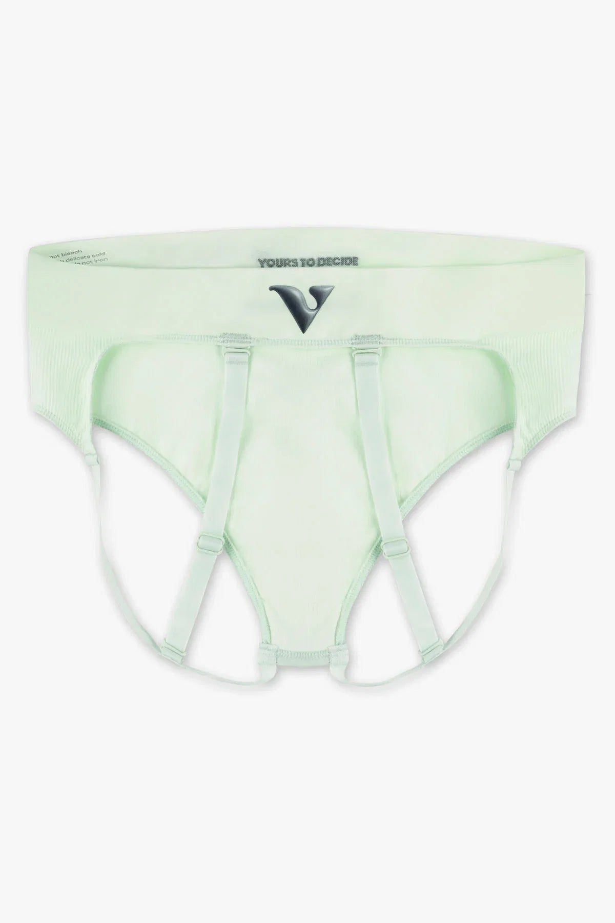 Womens Small - JockVStrap Rib Briefs - Mint