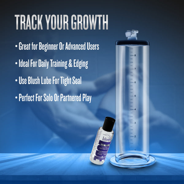 Performance - 9" x 2.5" Penis Pump Cylinder - Clear