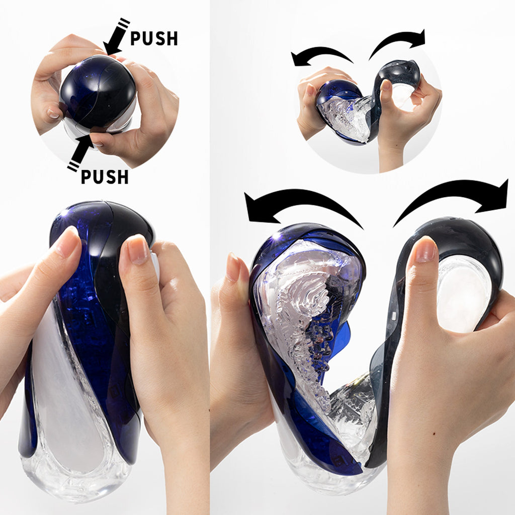 Masturbateur Tenga FLIP 360 - Violet Minuit