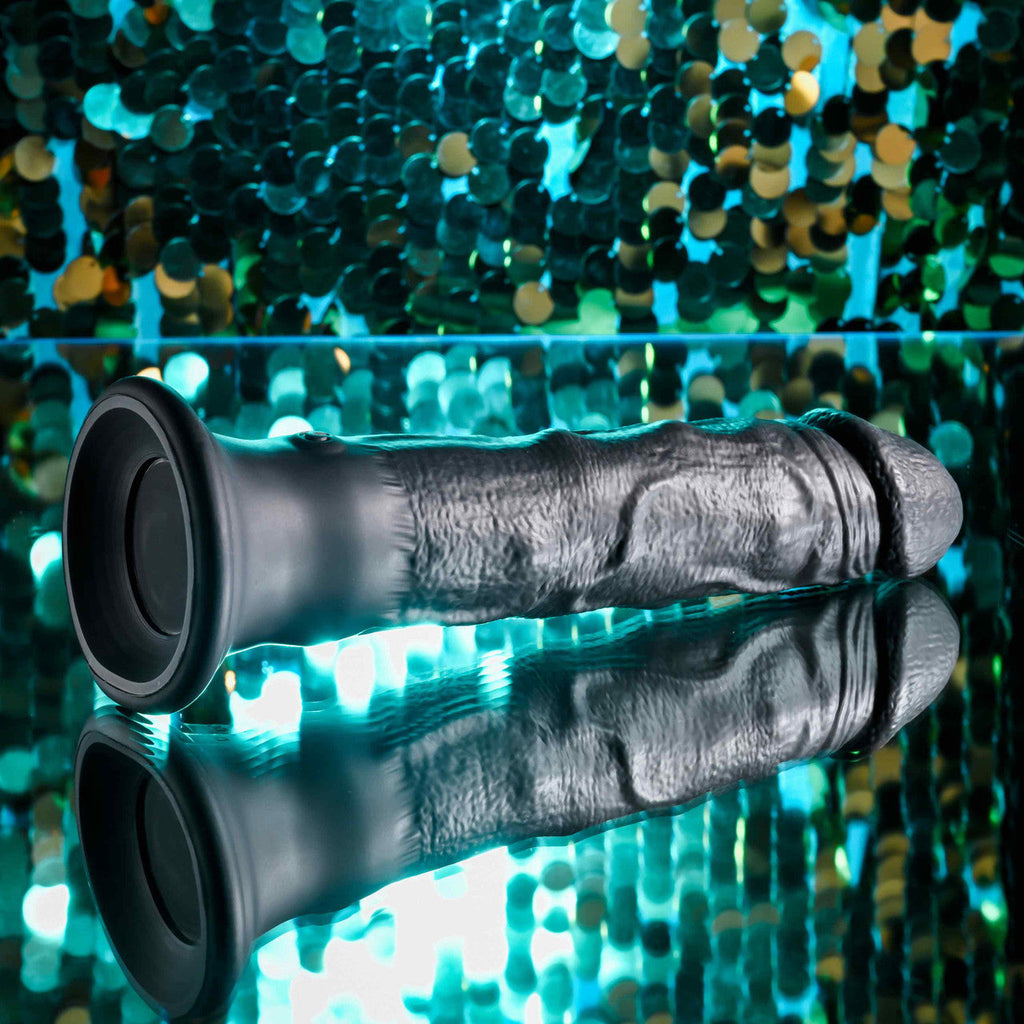 TESTER - Evolved Black Thunder Dildo with remote