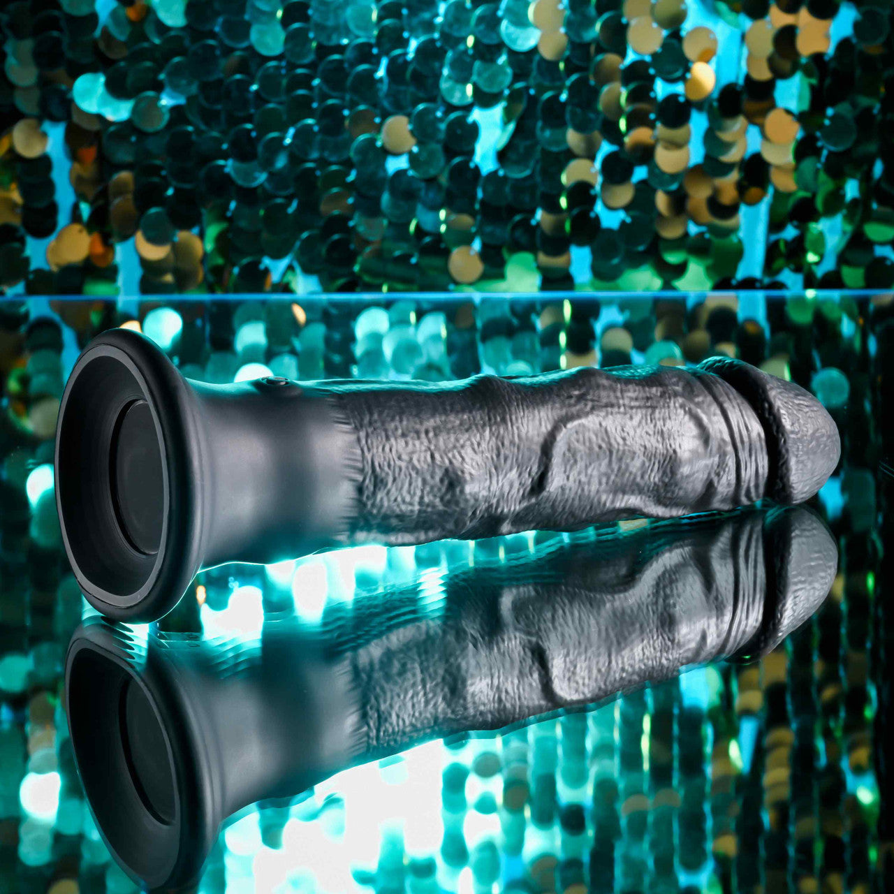 TESTER - Evolved Black Thunder Dildo with remote
