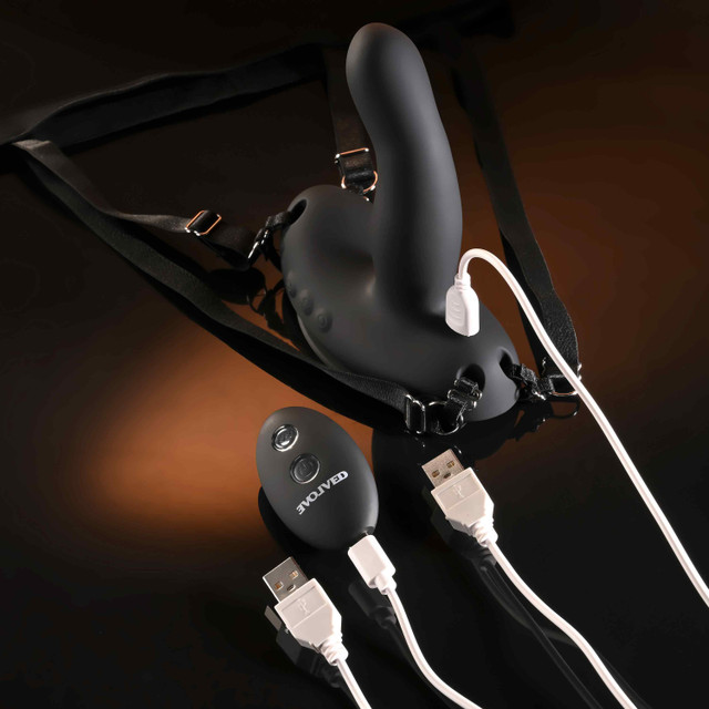 TESTER - Evolved Come Closer - harness with RC vibrating