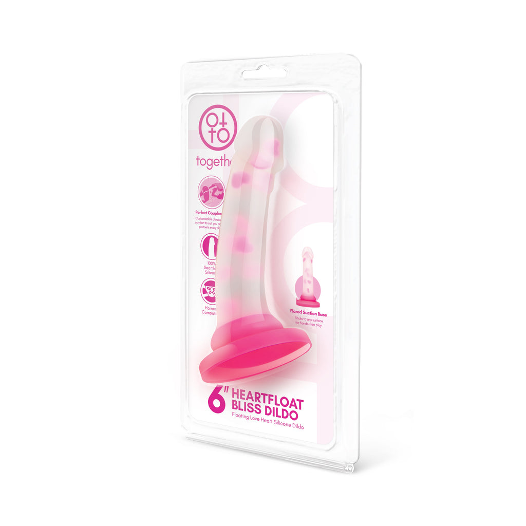 TOGETHER 6" HEARTFLOAT BLISS DILDO