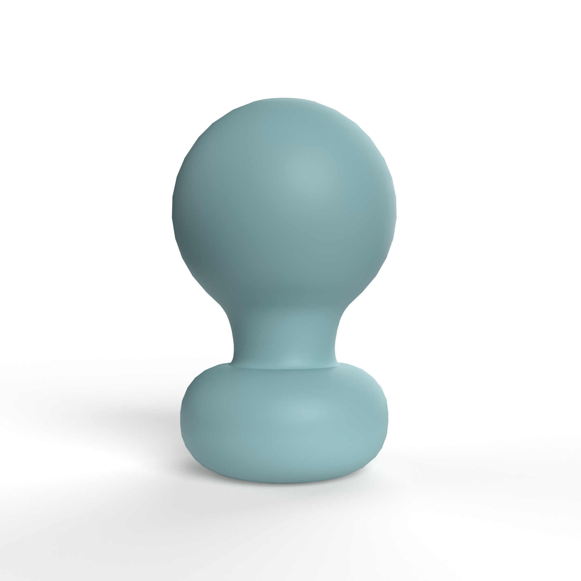 Screaming O Cuties Palmy Palm Vibrator - Powder Blue