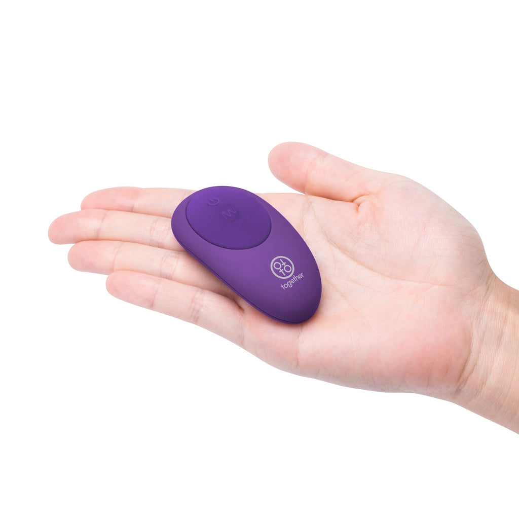 TOGETHER COUPLES VIBRATOR W/ REMOTE CONTROL