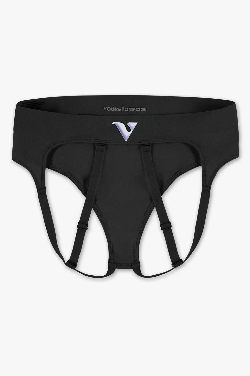 Womens Small - JockVStrap Sheer Briefs - Black