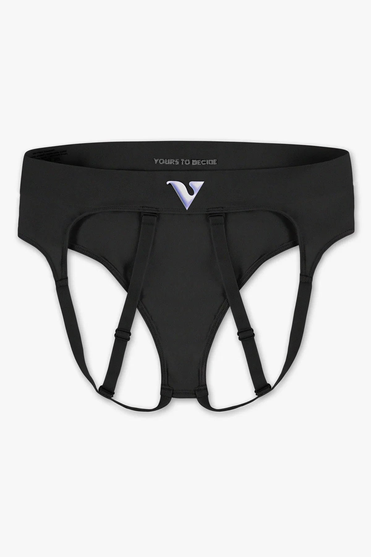 Womens Medium - JockVStrap Sheer Briefs - Black