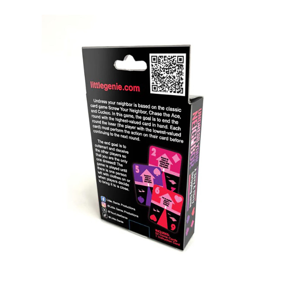 Undress Your Neighbor Card Game