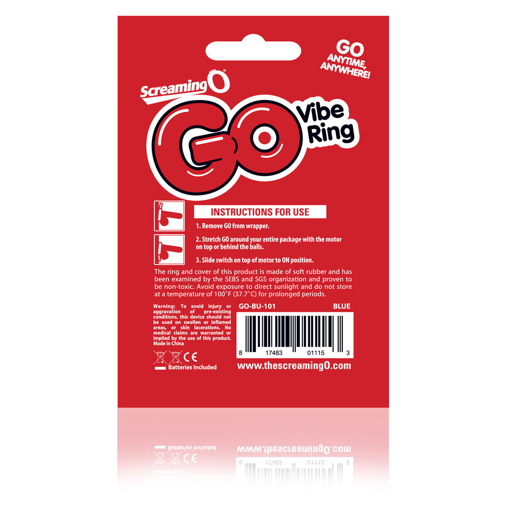 GO Vibe Ring  - Blue