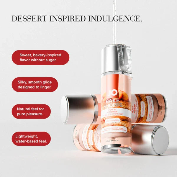 JO Bake Shoppe -  Peach Cobbler - Lubricant 2 floz / 60 mL