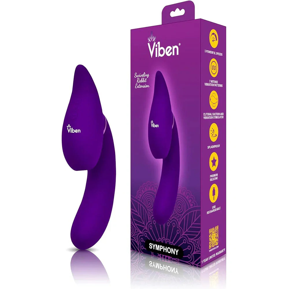TESTER - Symphony - Insertable Triple Motor Vibe*