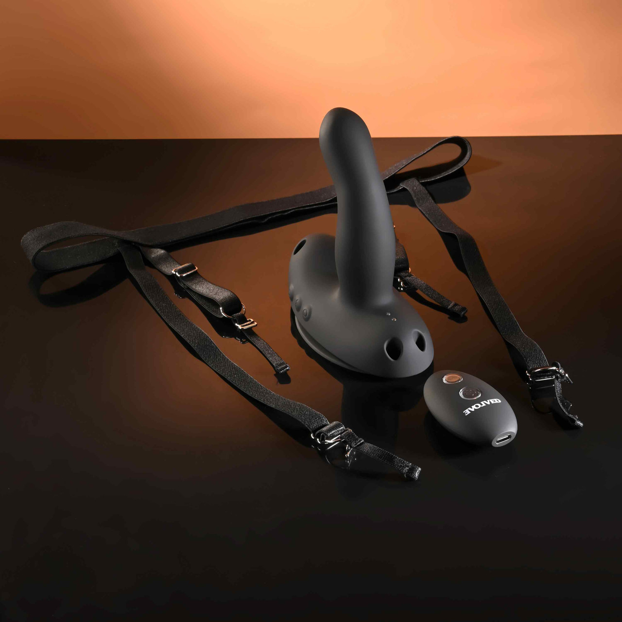 TESTER - Evolved Come Closer - harness with RC vibrating