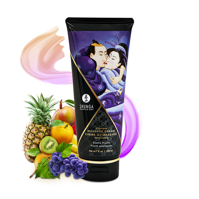 TESTER - Kissable Massage Creams 200 ml/ 7 fl.oz - Exotic Fruits