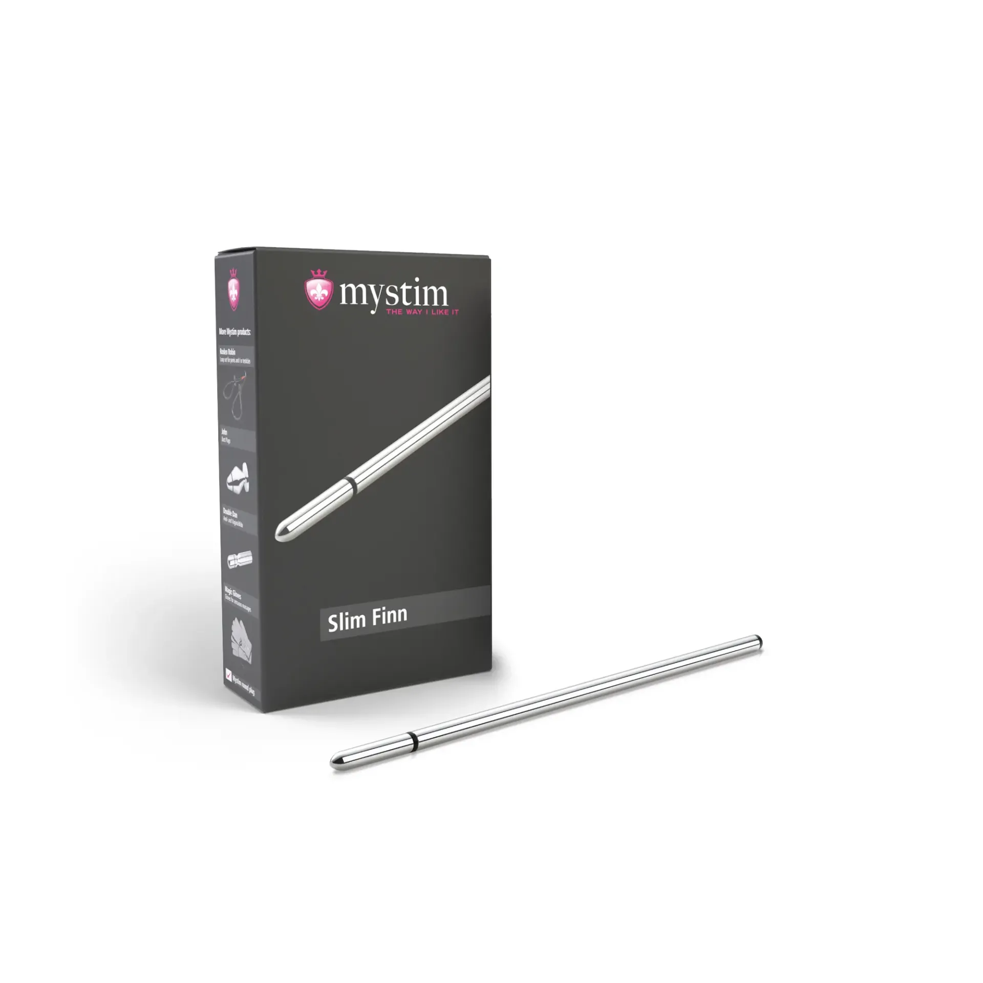Mystim Slim Finn Sonde Urétrale, (Mystim Roundplug)