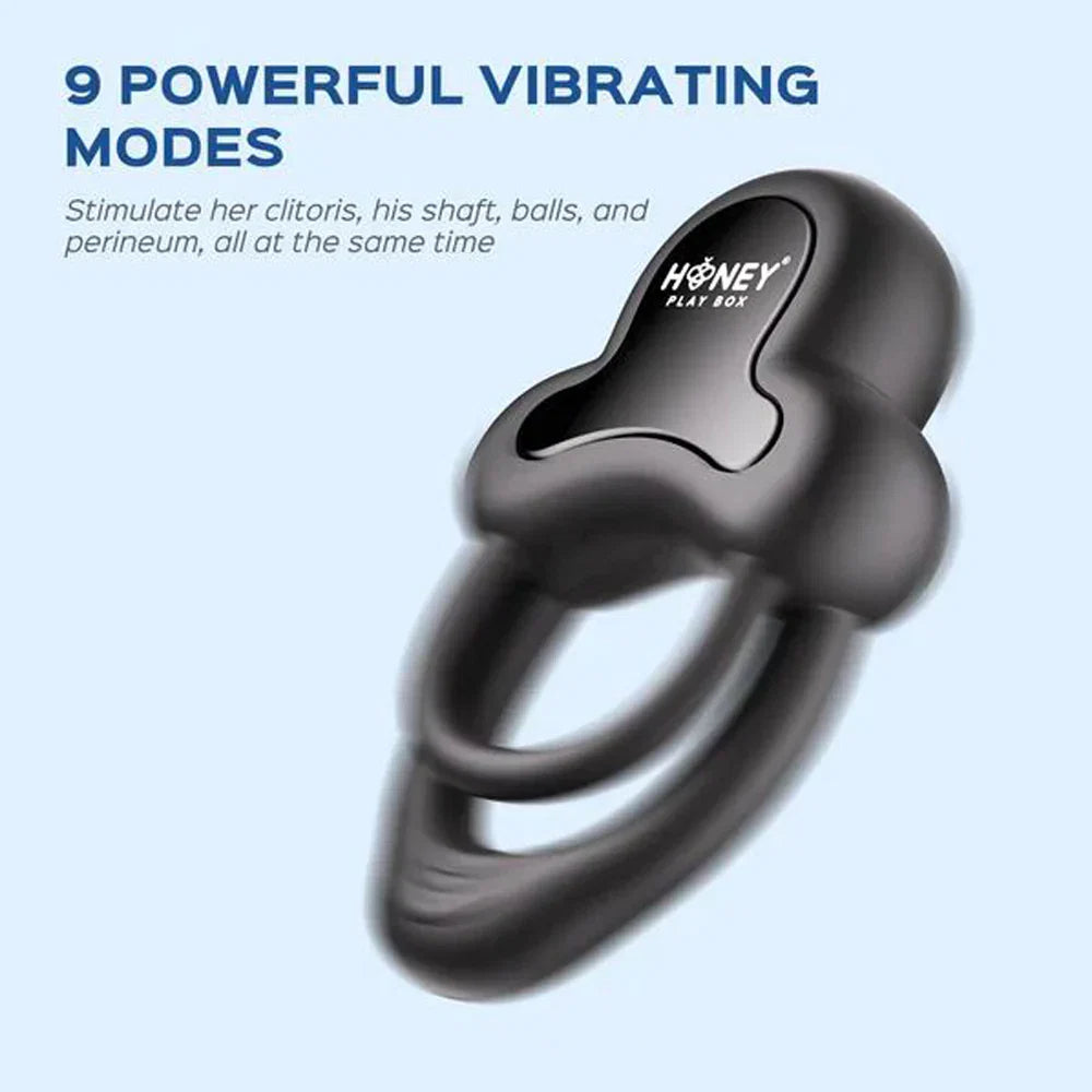TESTER - Anello App-Controlled Vibr. Double CRing