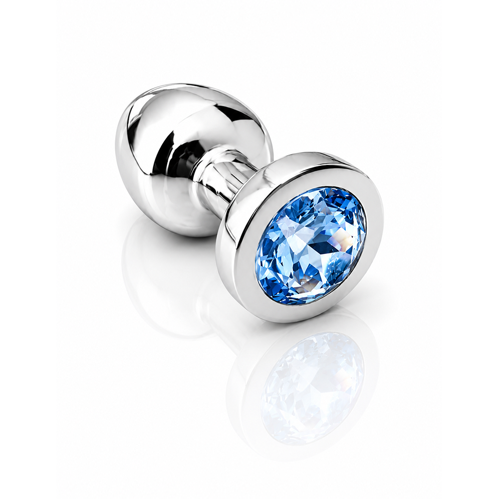 Metal Silver CRZ plug - XSmall - Sapphire Blue