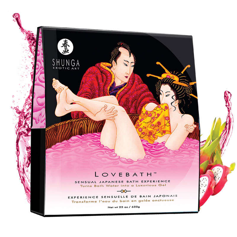 TESTER - LOVEBATH - Turns bath water into a luxurious gel - Dragon Fruit