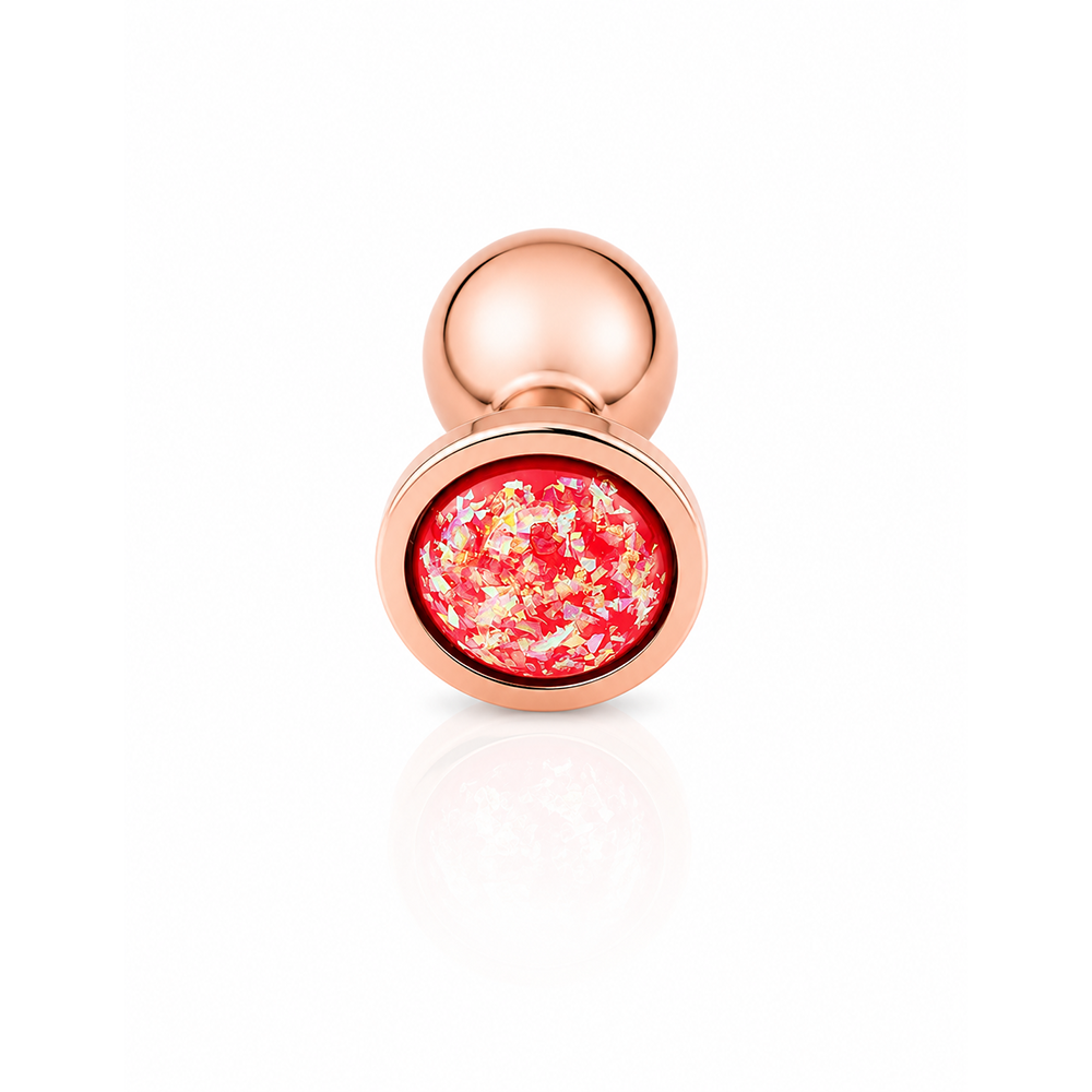 Custom Plug - GOLD LEAF - RED