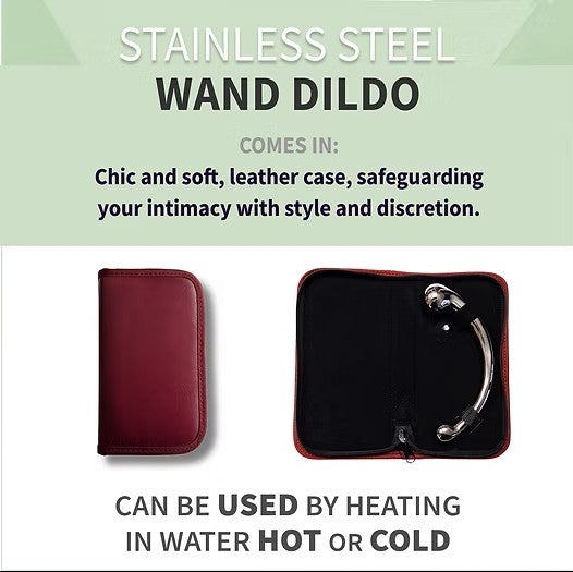 Stainless steel Wand Dildo