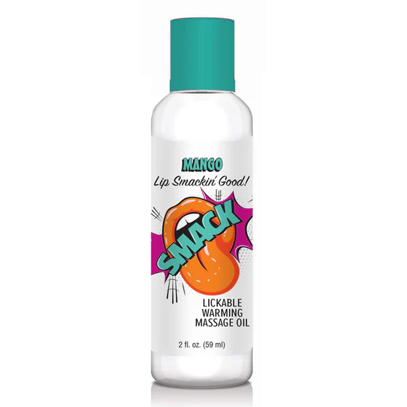 Warming & Lickable Massage Oil - Mango 2oz 🥭