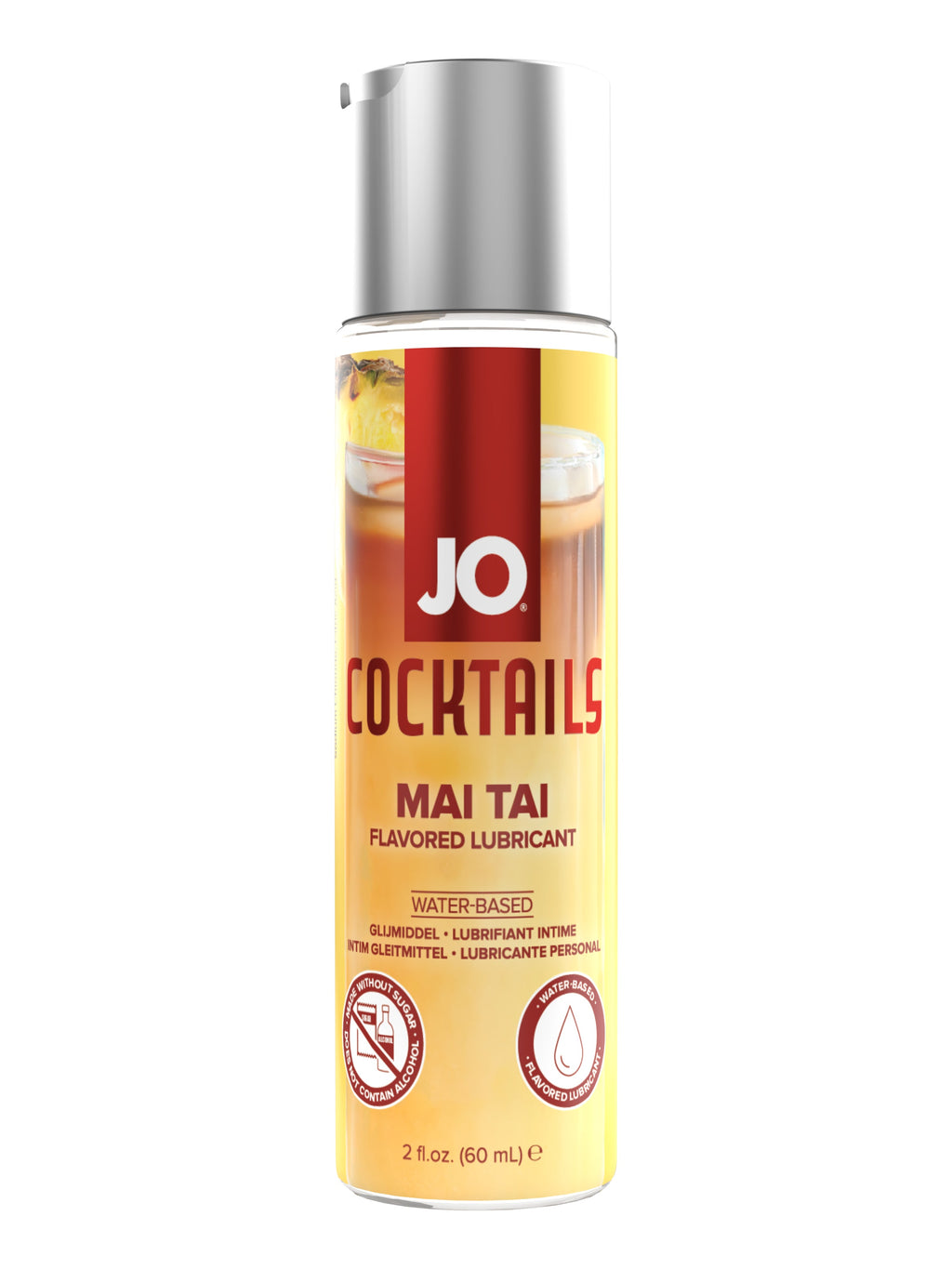 JO Cocktails - Lubrifiant au goût Mai Tai - 2 fl oz 60 mL