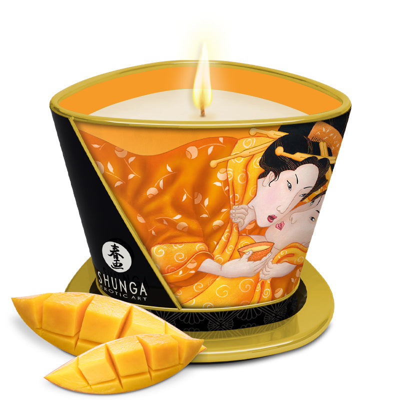 Massage Candle 170 ml / 5.7 oz - Stimulation / Mango