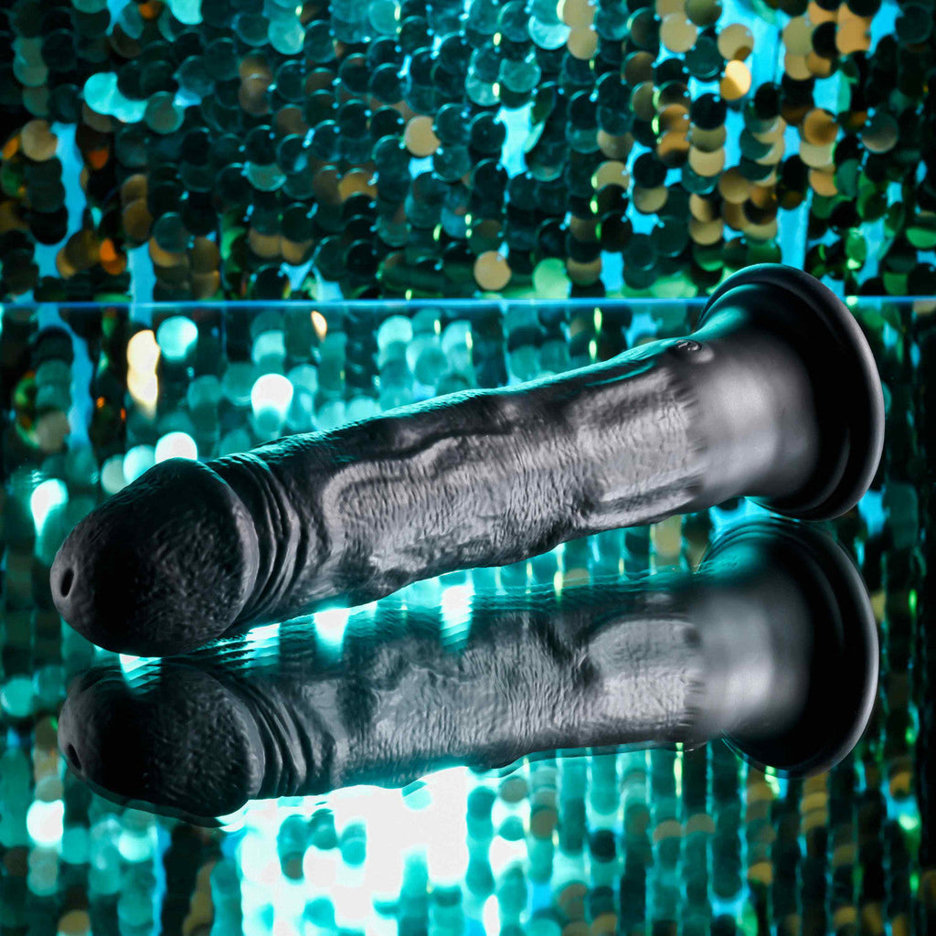 TESTER - Evolved Black Thunder Dildo with remote