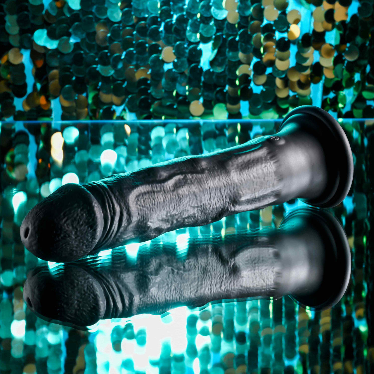 TESTER - Evolved Black Thunder Dildo with remote