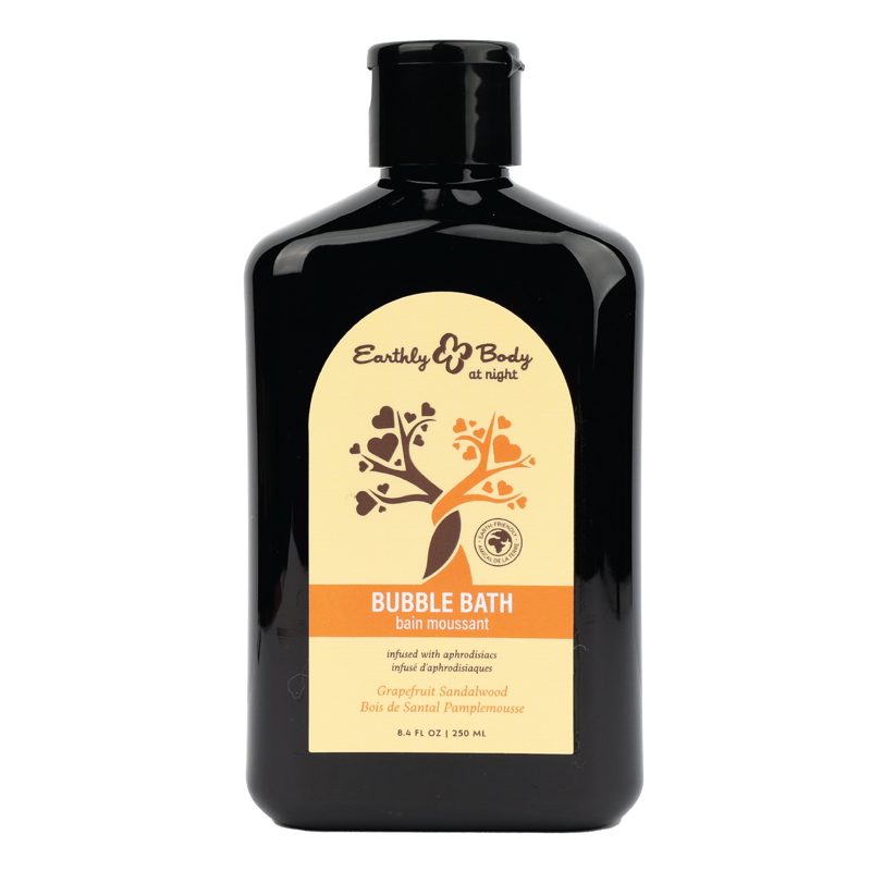 Bain Moussant Graines de Chanvre la Nuit Collection Aphrodisiaque Pamplemousse Bois de Santal 8.4oz / 250ml