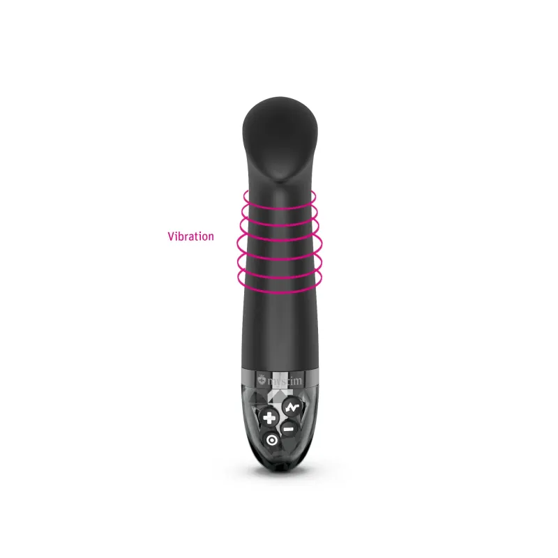 Mystim Right on Ron eStimVibrator, Noir
