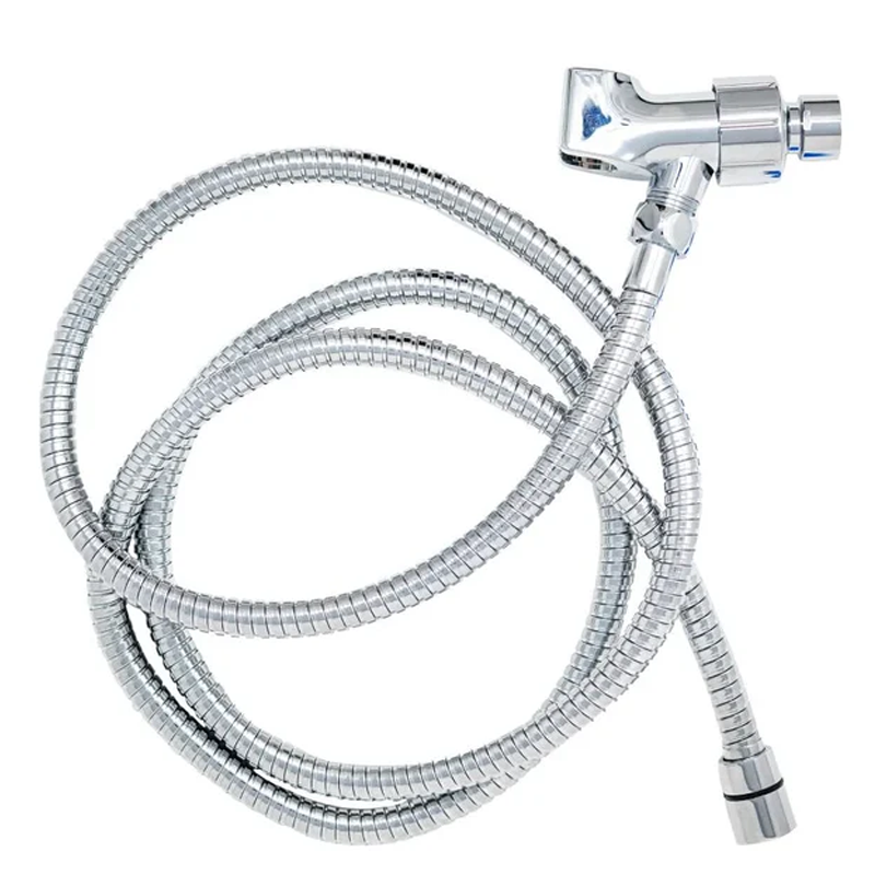 Ensemble de tuyau de douche Wave & support de douche en chrome