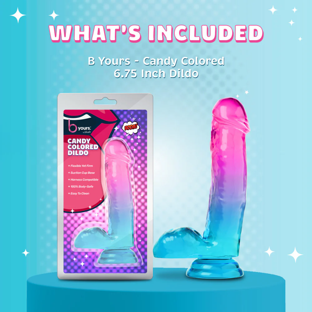 B Yours - Candy Colored Dildo
