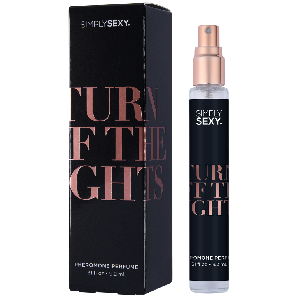 SPRAY PARFUM PHÉROMONE SEXY SIMPLEMENT - ÉTEINS LES LUMIÈRES - 0.31 floz | 9.2mL