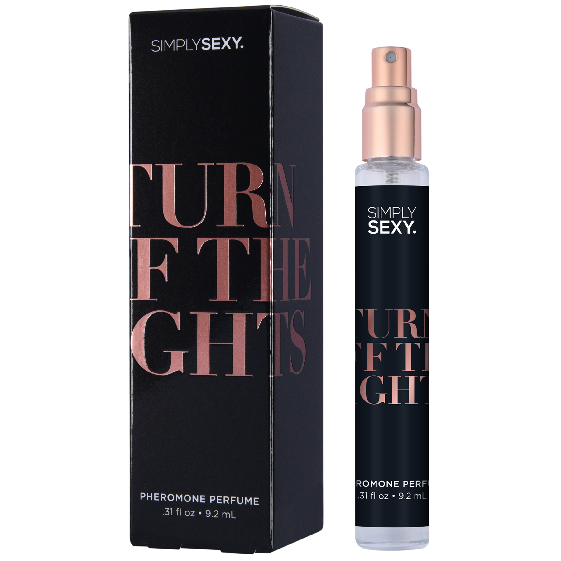 SPRAY PARFUM PHÉROMONE SEXY SIMPLEMENT - ÉTEINS LES LUMIÈRES - 0.31 floz | 9.2mL