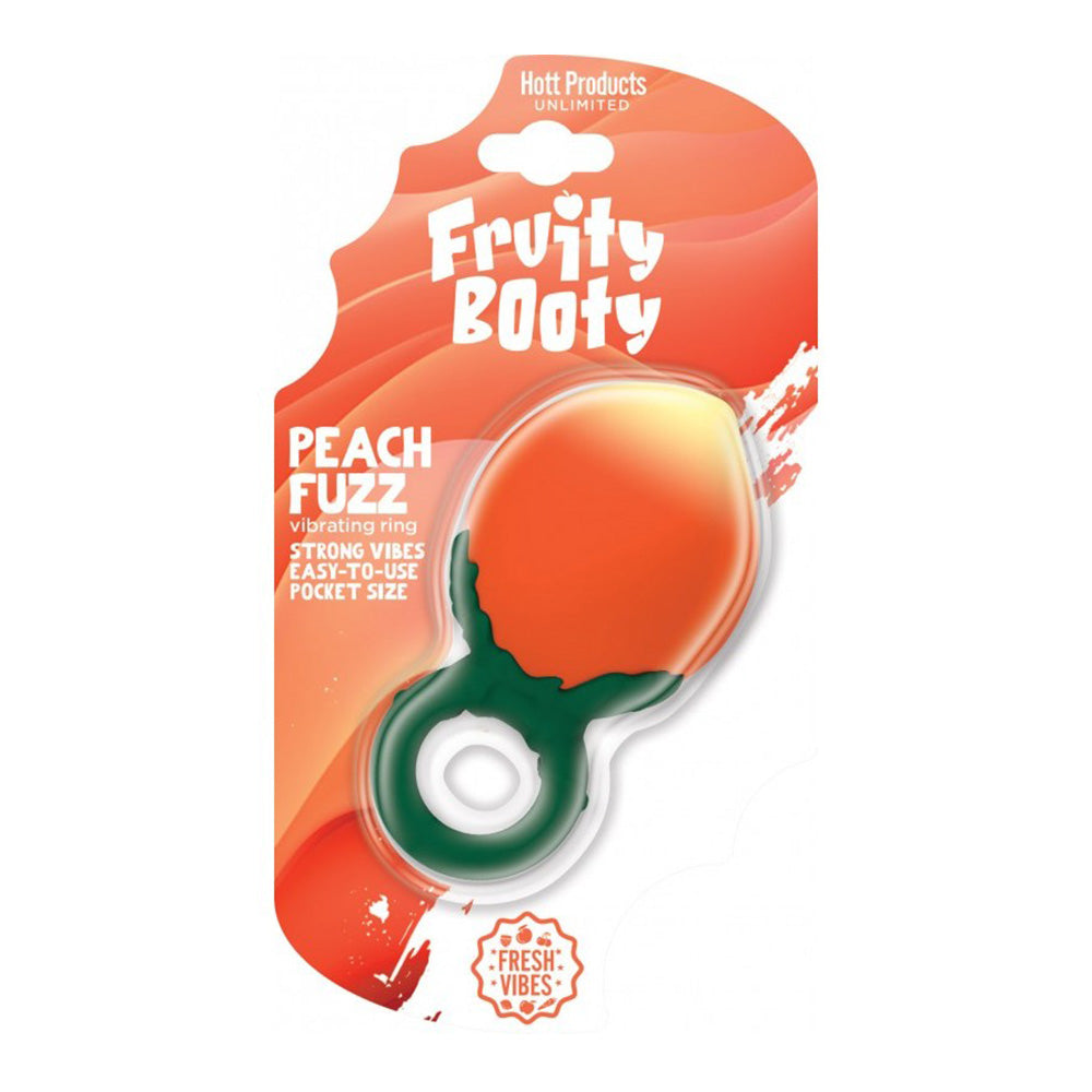 TESTER - Edgy Veggies - Fruity Booty Peach Fuzz Mini Vibrator