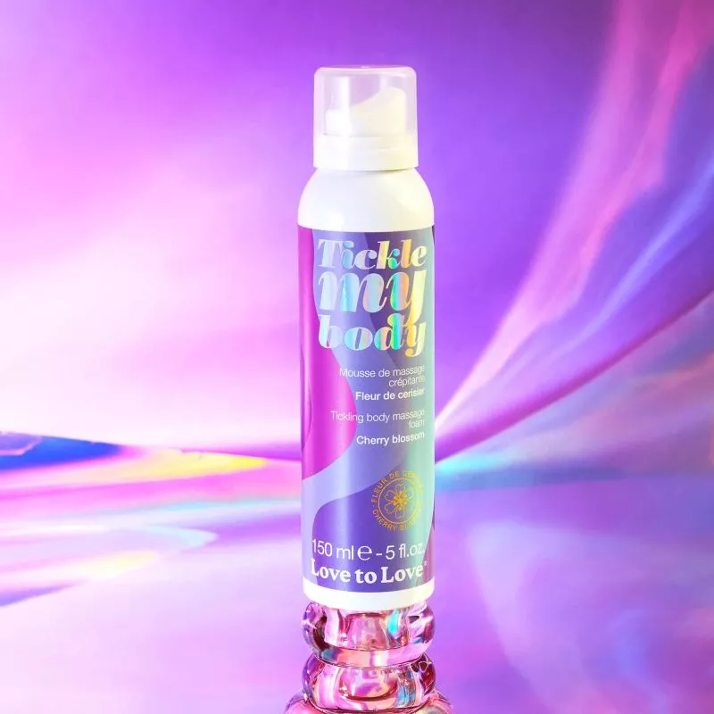 TICKLE MY BODY - MOUSSE DE MASSAGE - FLEUR DE CERISIER 150ML / 5FL.OZ.